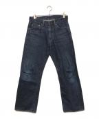 MOMOTARO JEANS桃太郎ジーンズ）の古着「デニムパンツ」｜インディゴ