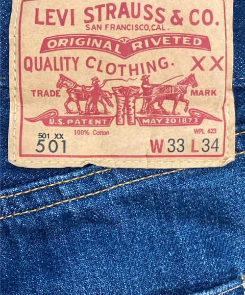 LEVI'S（リーバイス）LEVI'S (リーバイス) 501XX インディゴ サイズ:33の古着・服飾アイテム