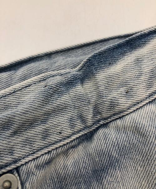 Whim Gazette（ウィムガゼット）Whim Gazette (ウィムガゼット) ドロストデニムパンツ スカイブルー サイズ:SIZE 34の古着・服飾アイテム