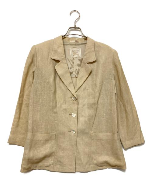 Burberry's（バーバリーズ）Burberry's (バーバリーズ) テーラードジャケット ベージュ サイズ:SIZE 13の古着・服飾アイテム