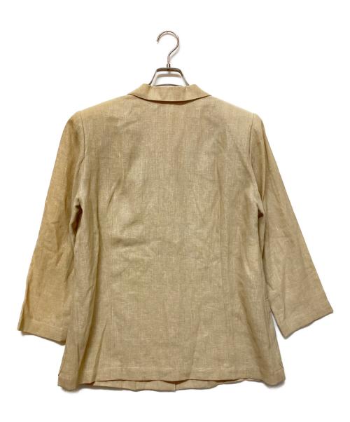 Burberry's（バーバリーズ）Burberry's (バーバリーズ) テーラードジャケット ベージュ サイズ:SIZE 13の古着・服飾アイテム