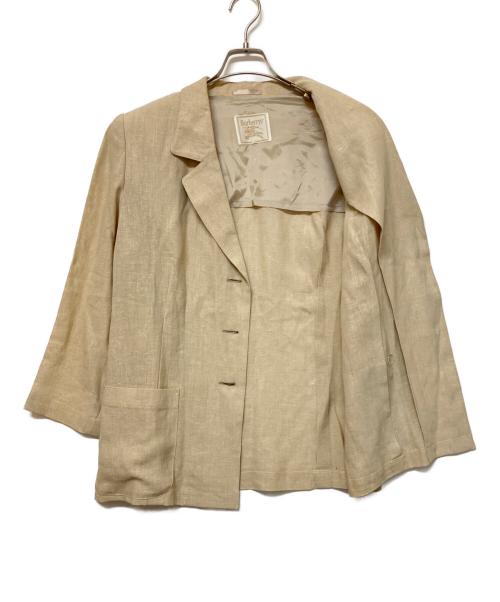 Burberry's（バーバリーズ）Burberry's (バーバリーズ) テーラードジャケット ベージュ サイズ:SIZE 13の古着・服飾アイテム