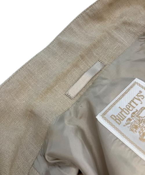 Burberry's（バーバリーズ）Burberry's (バーバリーズ) テーラードジャケット ベージュ サイズ:SIZE 13の古着・服飾アイテム