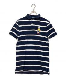POLO RALPH LAUREN（ポロ・ラルフローレン）の古着「ポロシャツ」｜ネイビー×ホワイト