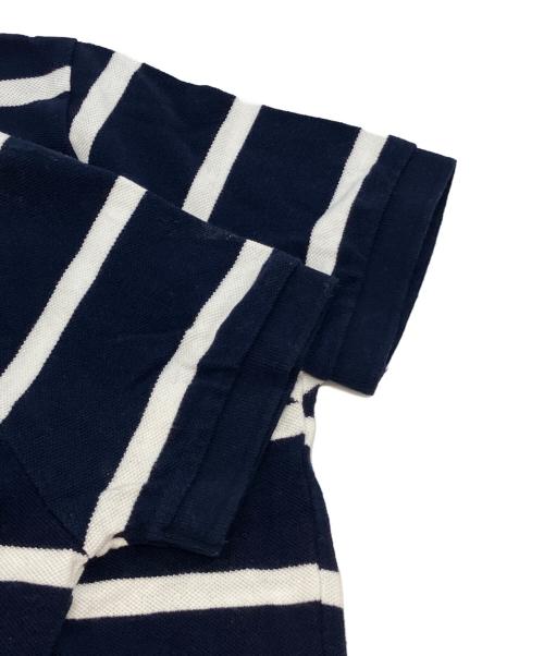 POLO RALPH LAUREN（ポロ・ラルフローレン）POLO RALPH LAUREN (ポロ・ラルフローレン) ポロシャツ ネイビー×ホワイト サイズ:XSの古着・服飾アイテム