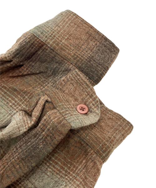 PENDLETON（ペンドルトン）PENDLETON (ペンドルトン) ウールシャツ ブラウン サイズ:Lの古着・服飾アイテム