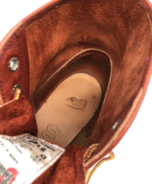 RED WING（レッドウィング）RED WING (レッドウィング) 6インチプレーントゥブーツ ブラウン サイズ:UK 10の古着・服飾アイテム