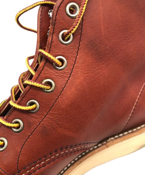 RED WING（レッドウィング）RED WING (レッドウィング) 6インチプレーントゥブーツ ブラウン サイズ:UK 10の古着・服飾アイテム