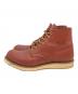 RED WING (レッドウィング) 6インチプレーントゥブーツ ブラウン サイズ:UK 10：12000円
