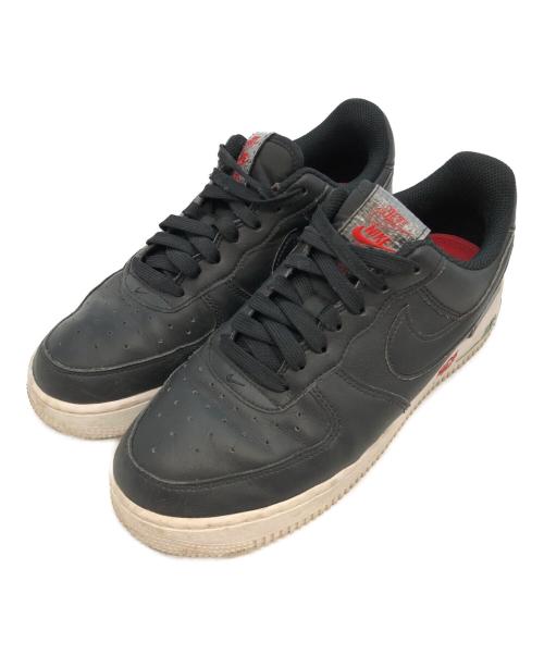 NIKE（ナイキ）NIKE (ナイキ) AIR FORCE1 LOW　ローカットスニーカー ブラック サイズ:SIZE 25cmの古着・服飾アイテム
