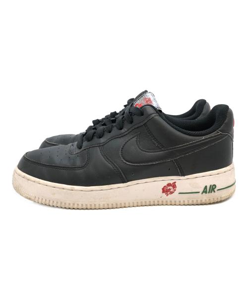 NIKE（ナイキ）NIKE (ナイキ) AIR FORCE1 LOW　ローカットスニーカー ブラック サイズ:SIZE 25cmの古着・服飾アイテム