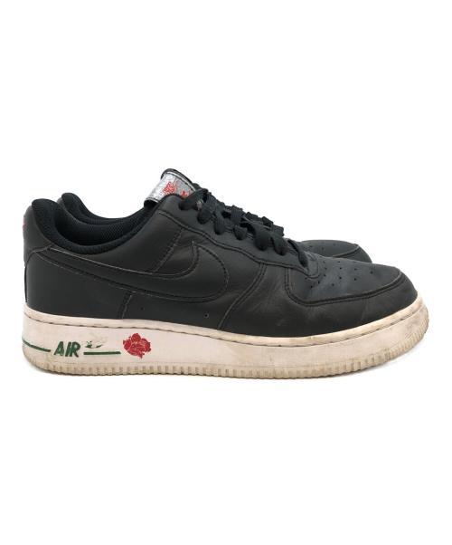 NIKE（ナイキ）NIKE (ナイキ) AIR FORCE1 LOW　ローカットスニーカー ブラック サイズ:SIZE 25cmの古着・服飾アイテム