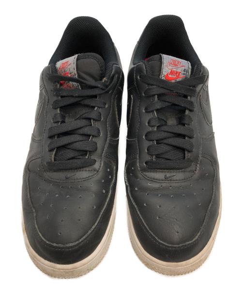 NIKE（ナイキ）NIKE (ナイキ) AIR FORCE1 LOW　ローカットスニーカー ブラック サイズ:SIZE 25cmの古着・服飾アイテム