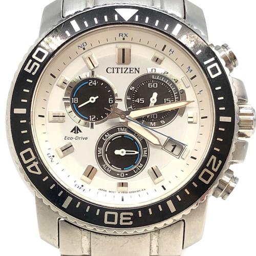 CITIZEN（シチズン）CITIZEN (シチズン) リストウォッチ E610-S062977　電波ソーラー ホワイトの古着・服飾アイテム