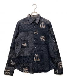PAUL SMITH（ポールスミス）の古着「長袖シャツ」｜ネイビー