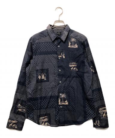 中古・古着通販】PAUL SMITH (ポールスミス) 長袖シャツ ネイビー
