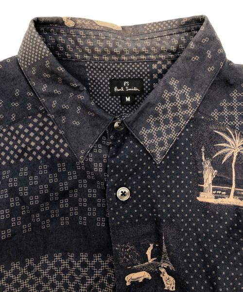 PAUL SMITH（ポールスミス）PAUL SMITH (ポールスミス) 長袖シャツ ネイビー サイズ:SIZE Mの古着・服飾アイテム