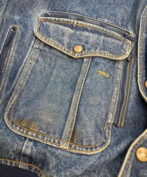 PAPAS（パパス）PAPAS (パパス) デニムジャケット インディゴ サイズ:不明の古着・服飾アイテム
