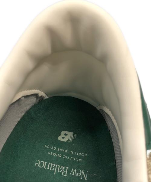 NEW BALANCE（ニューバランス）NEW BALANCE (ニューバランス) ローカットスニーカー ベージュ×グリーン サイズ:28.5の古着・服飾アイテム