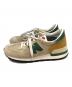 NEW BALANCE (ニューバランス) ローカットスニーカー ベージュ×グリーン サイズ:28.5：14000円