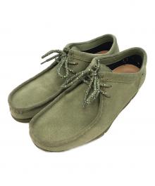 CLARKS ORIGINALS（クラークス オリジナルズ）の古着「ワラビーゴアテックス」｜グリーン