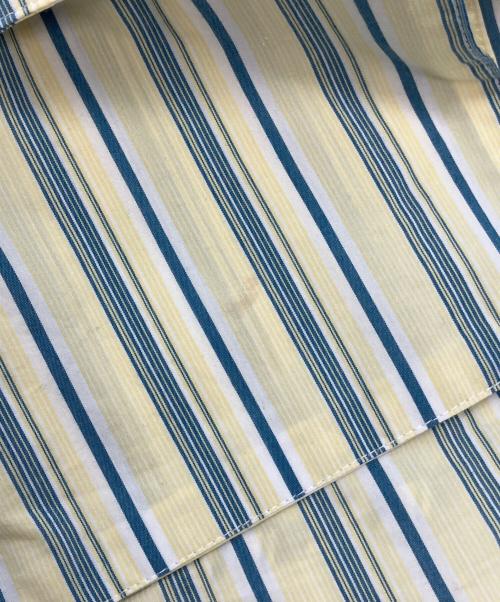 BBALLSY（ボールジィ）BBALLSY (ボールジィ) 半袖シャツ イエロー×ブルー サイズ:SIZE Mの古着・服飾アイテム