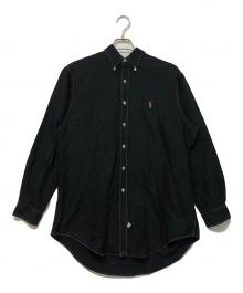RALPH LAUREN（ラルフローレン）の古着「長袖シャツ」｜ブラック