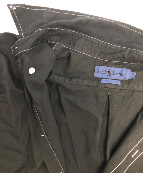 RALPH LAUREN（ラルフローレン）RALPH LAUREN (ラルフローレン) 長袖シャツ ブラック サイズ:16 1/2-33の古着・服飾アイテム