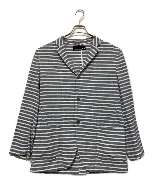 VAN（ヴァン）VAN (ヴァン) ジャケット グレー×ホワイト サイズ:ＬＬの古着・服飾アイテム