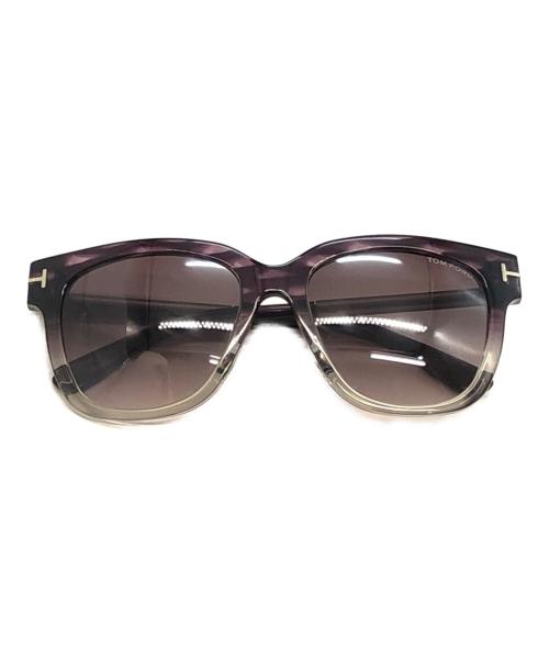 TOM FORD（トムフォード）TOM FORD (トムフォード) サングラス ブラウン×シルバー サイズ:54□18の古着・服飾アイテム