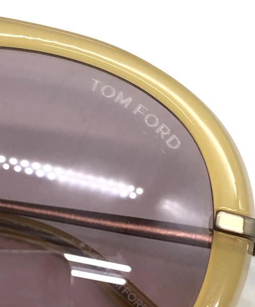 TOM FORD（トムフォード）TOM FORD (トムフォード) Aaron　サングラス イエロー×パープル サイズ:53□17の古着・服飾アイテム