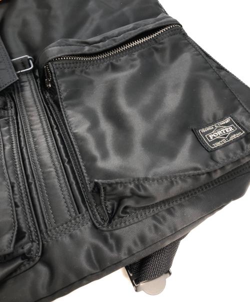 PORTER（ポーター）PORTER (ポーター) タンカーリュック ブラックの古着・服飾アイテム