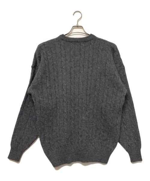 Burberry's（バーバリーズ）Burberry's (バーバリーズ) 厚手ニット グレー サイズ:SIZE Mの古着・服飾アイテム