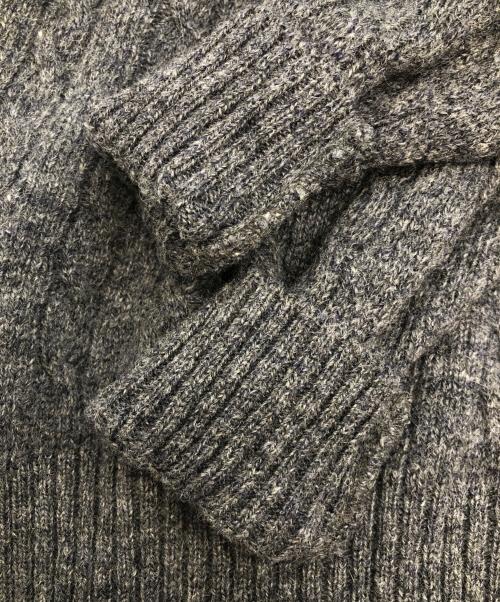 Burberry's（バーバリーズ）Burberry's (バーバリーズ) 厚手ニット グレー サイズ:SIZE Mの古着・服飾アイテム