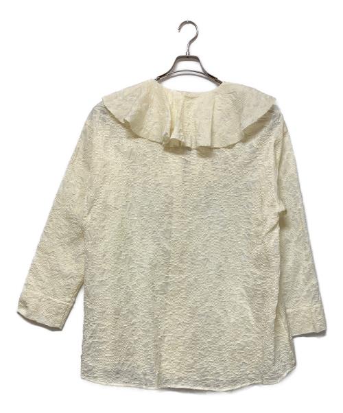 Ameri（アメリ）AMERI (アメリ) 長袖ブラウス ベージュ サイズ:Freeの古着・服飾アイテム