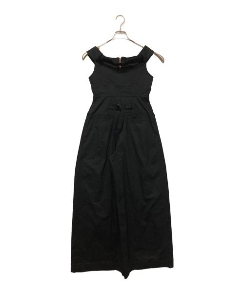 MAISON SPECIAL（メゾンスペシャル）MAISON SPECIAL (メゾンスペシャル) オーバーオール ブラック サイズ:SIZE 36の古着・服飾アイテム
