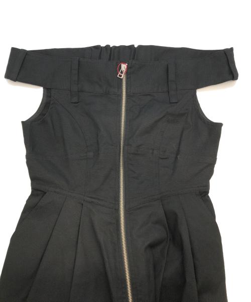 MAISON SPECIAL（メゾンスペシャル）MAISON SPECIAL (メゾンスペシャル) オーバーオール ブラック サイズ:SIZE 36の古着・服飾アイテム