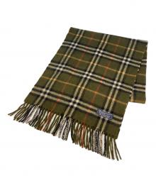Burberry's（バーバリーズ）の古着「マフラー」｜グリーン