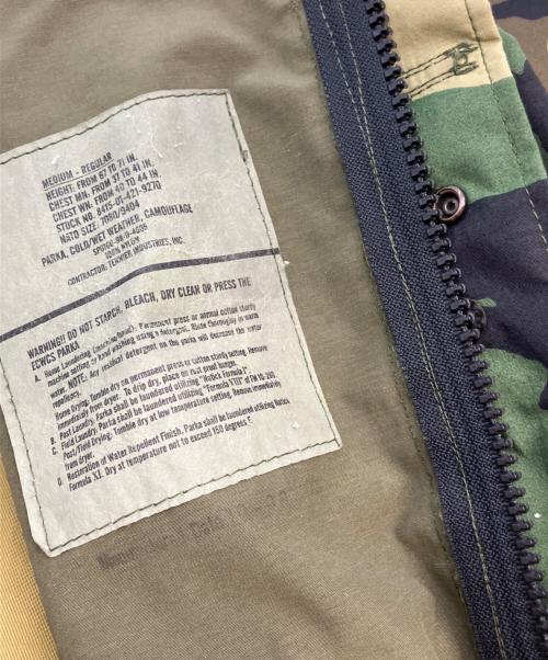 その他ブランド（ソノタブランド）その他ブランド (ソノタブランド) PARKA, COLD WEATHER, CAMOUFLAGE オリーブ サイズ:SIZE Mの古着・服飾アイテム