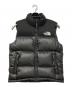 THE NORTH FACE（ザ ノース フェイス）の古着「ノベルティ ヌプシ ダウン ベスト」｜ブラック