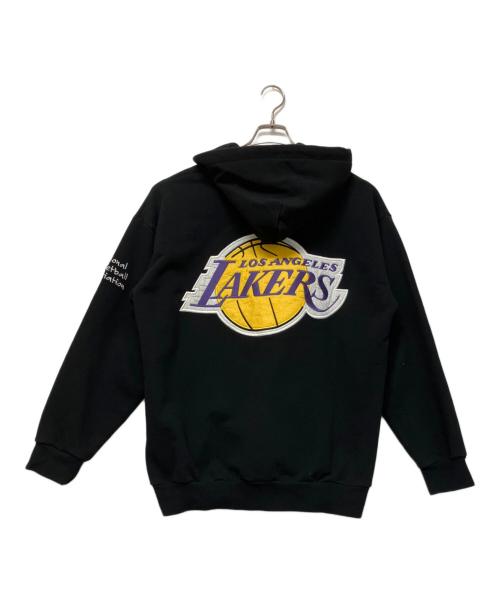 NBA（エヌビーエー）NBA (エヌビーエー) プルオーバーパーカー ブラック サイズ:SIZE Mの古着・服飾アイテム