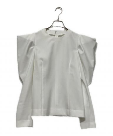 美品 cygne 白ブラウス ponchan 未使用品 中古・古着通販】cygne (シーニュ) 長袖ブラウス ホワイト サイズ:2