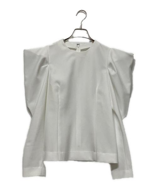 cygne（シーニュ）cygne (シーニュ) 長袖ブラウス ホワイト サイズ:2の古着・服飾アイテム