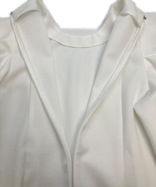 cygne（シーニュ）cygne (シーニュ) 長袖ブラウス ホワイト サイズ:2の古着・服飾アイテム