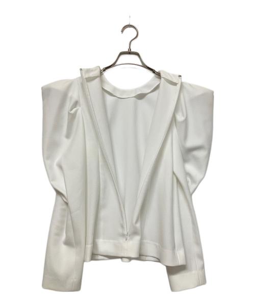 cygne（シーニュ）cygne (シーニュ) 長袖ブラウス ホワイト サイズ:2の古着・服飾アイテム