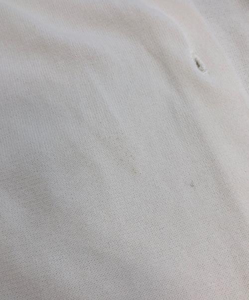 LACOSTE（ラコステ）LACOSTE (ラコステ) 薄手カーディガン ホワイト サイズ:SIZE 34の古着・服飾アイテム