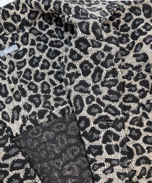 JOURNAL STANDARD relume（ジャーナルスタンダード レリューム）JOURNAL STANDARD relume (ジャーナルスタンダード レリューム) テーラードジャケット ブラック×ベージュ サイズ:Lの古着・服飾アイテム