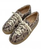 CLARKSクラークス）の古着「メイヒルウォーク」｜ブラウン×ベージュ