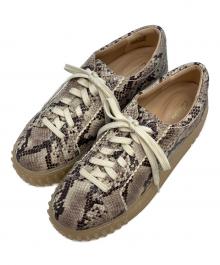 CLARKS（クラークス）の古着「メイヒルウォーク」｜ブラウン×ベージュ