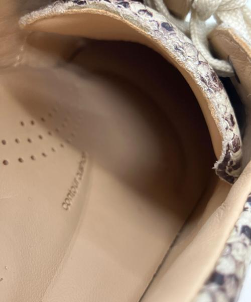 CLARKS（クラークス）CLARKS (クラークス) メイヒルウォーク ブラウン×ベージュ サイズ:24の古着・服飾アイテム
